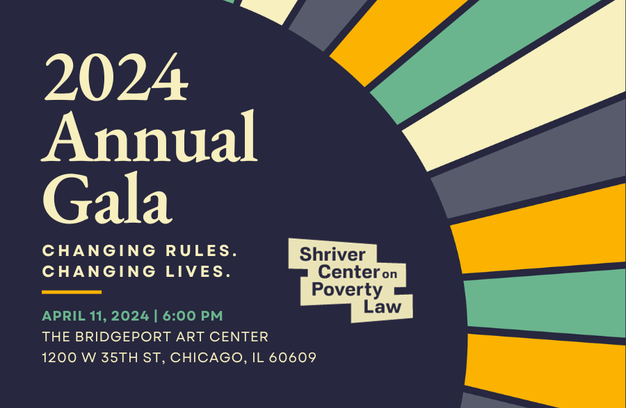 Sponsor The 2024 Annual Gala Shriver Center On Poverty Law 1563